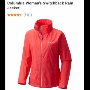 Columbia lightweight rain jacket, like new!